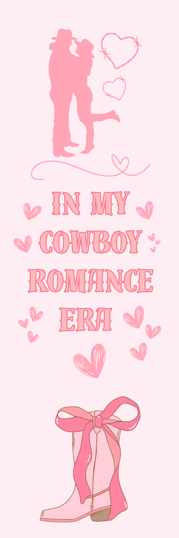 Cowboy Romance Era Bookmark