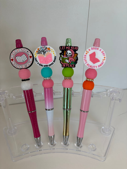 Silicone Beaded Pen