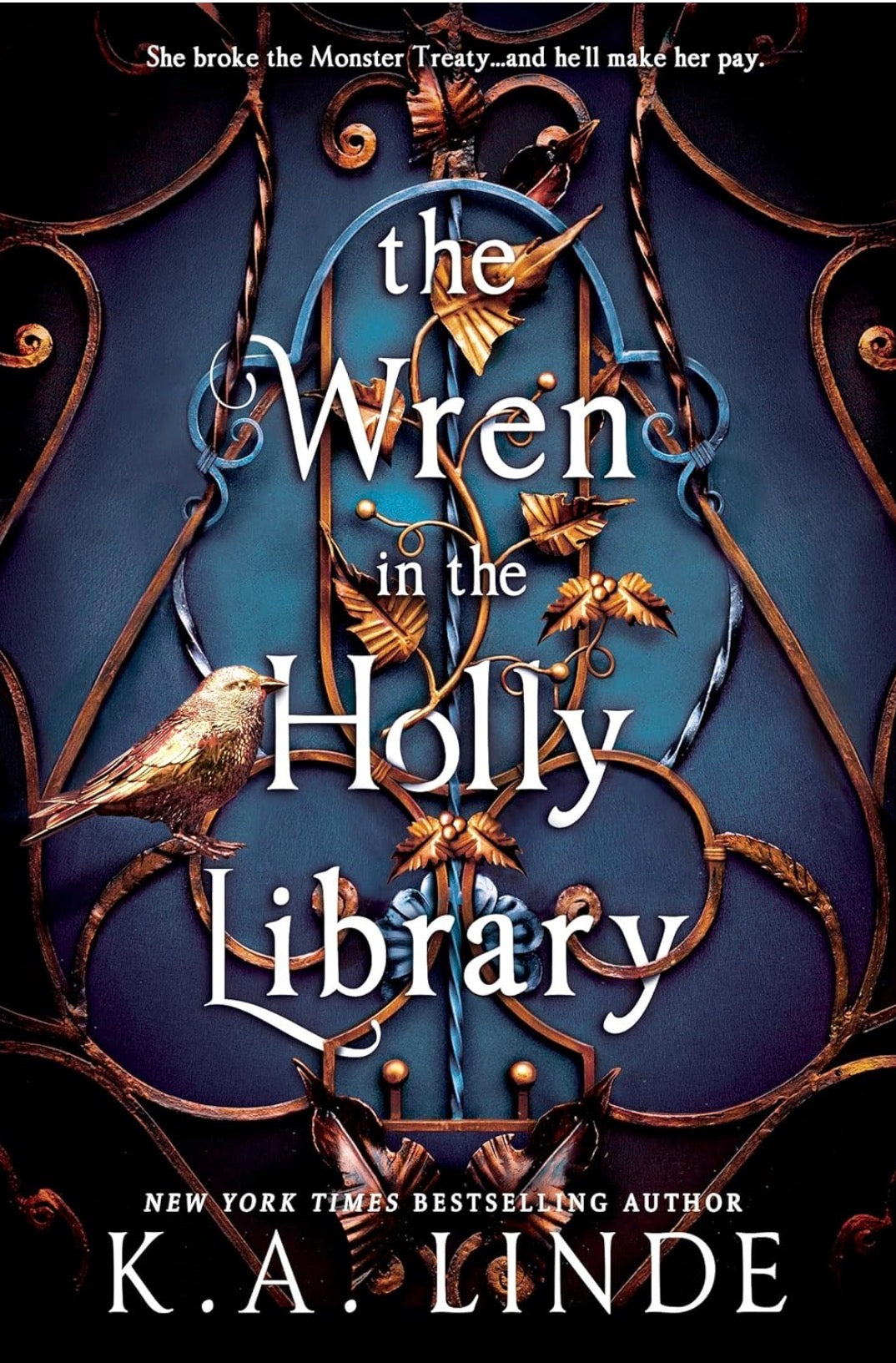 The Wren in the Holly Library by K.A. Linde