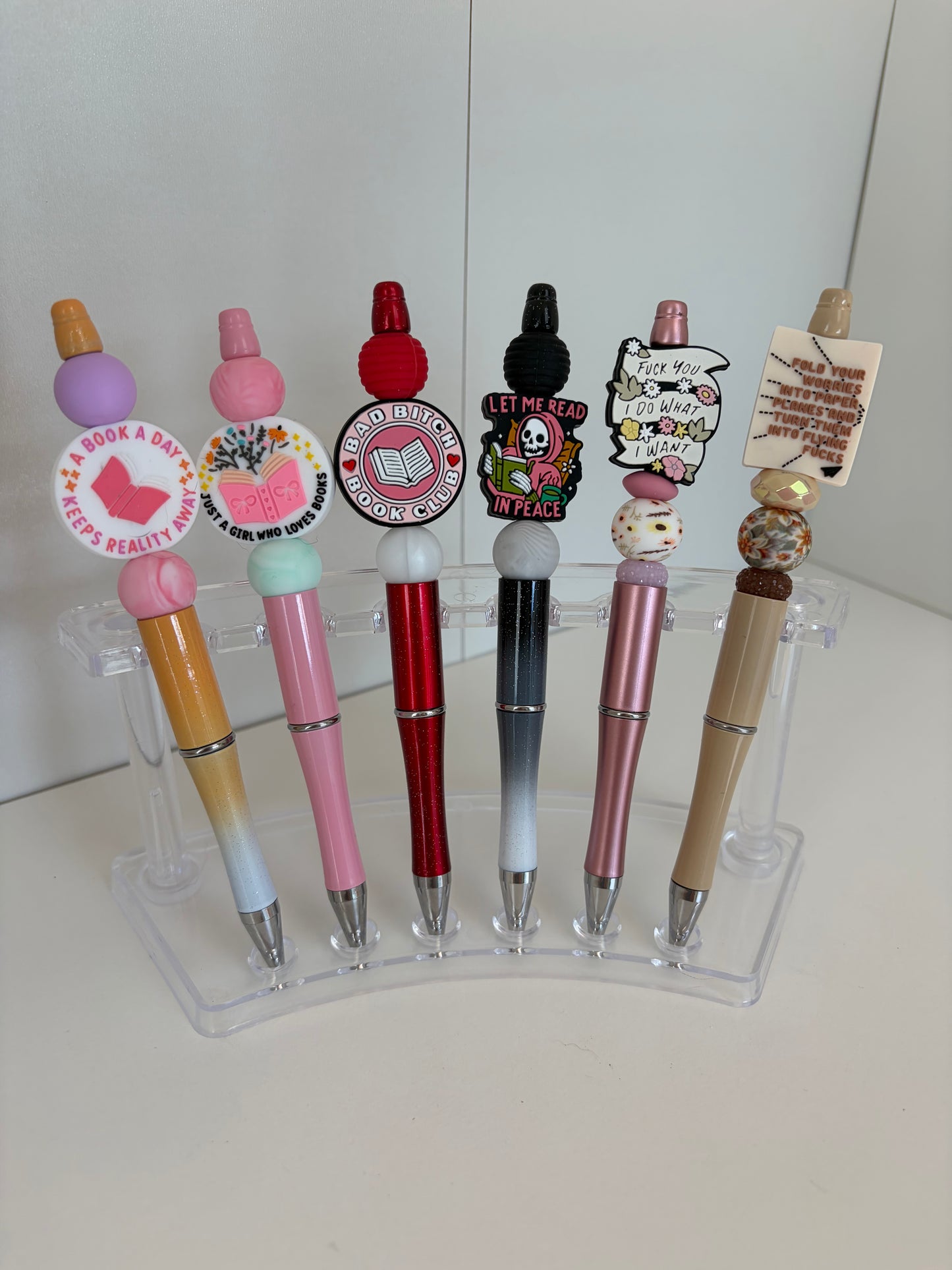 Silicone Beaded Pen