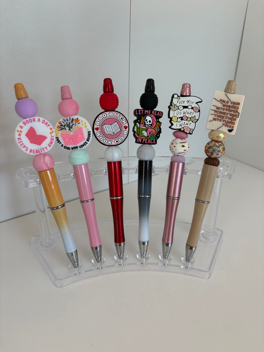 Silicone Beaded Pen