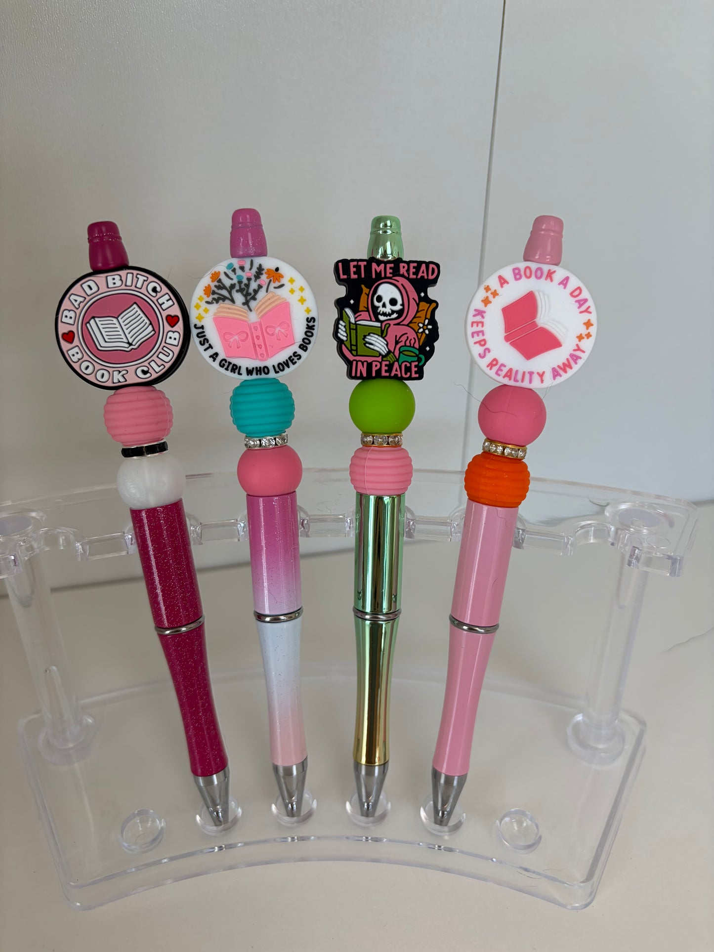 Silicone Beaded Pen