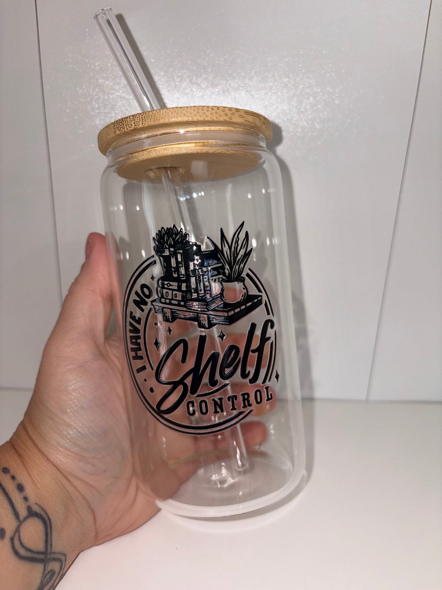 Bookish Sips - Glass Cups