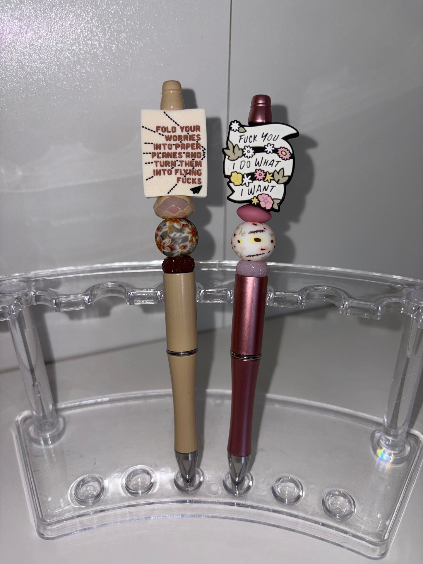 Silicone Beaded Pen