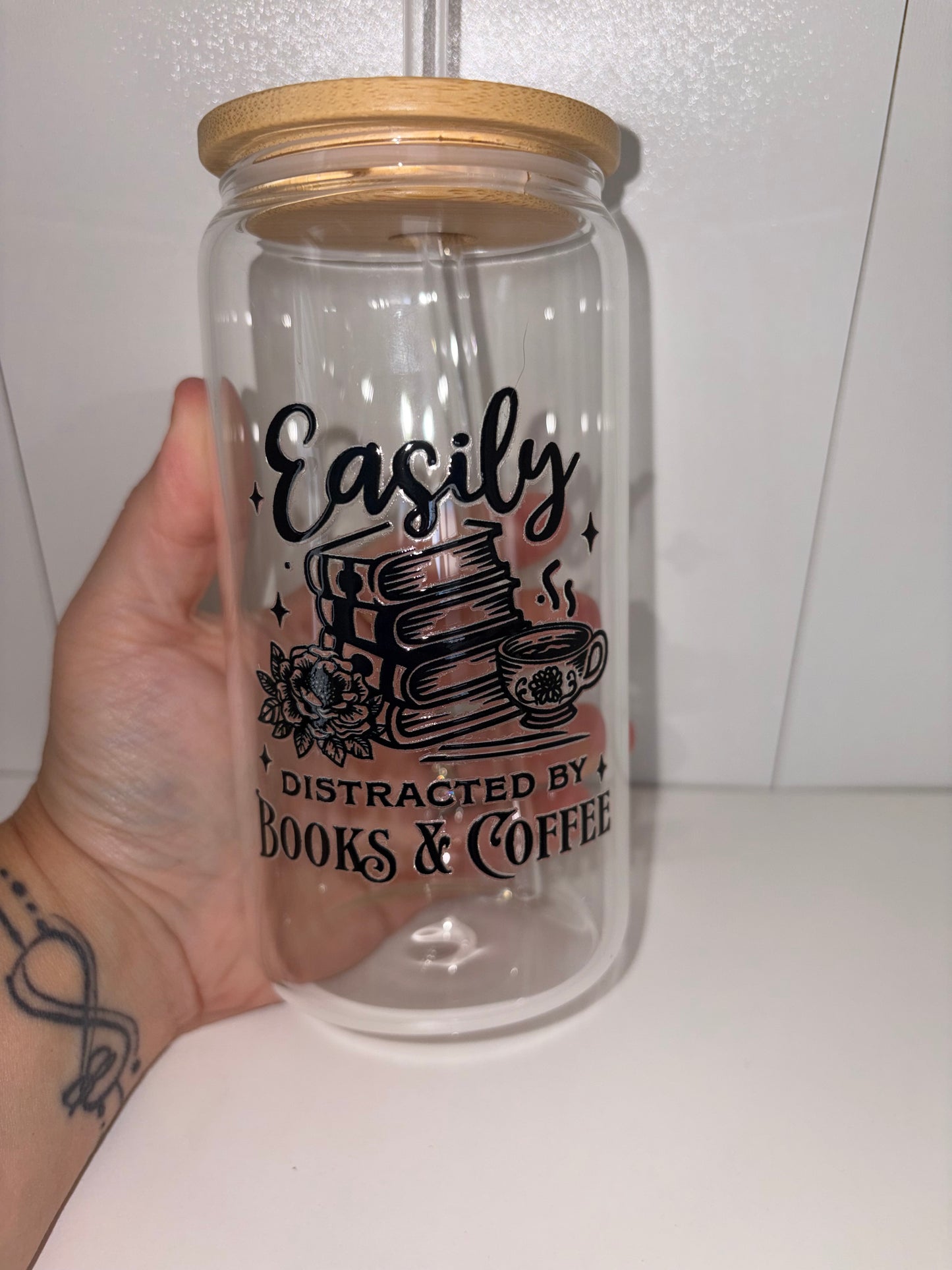 Bookish Sips - Glass Cups