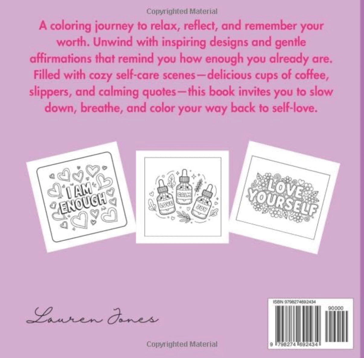 You Are Enough Coloring book