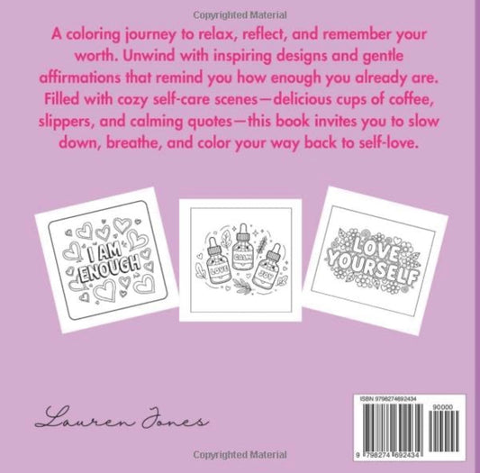 You Are Enough Coloring book