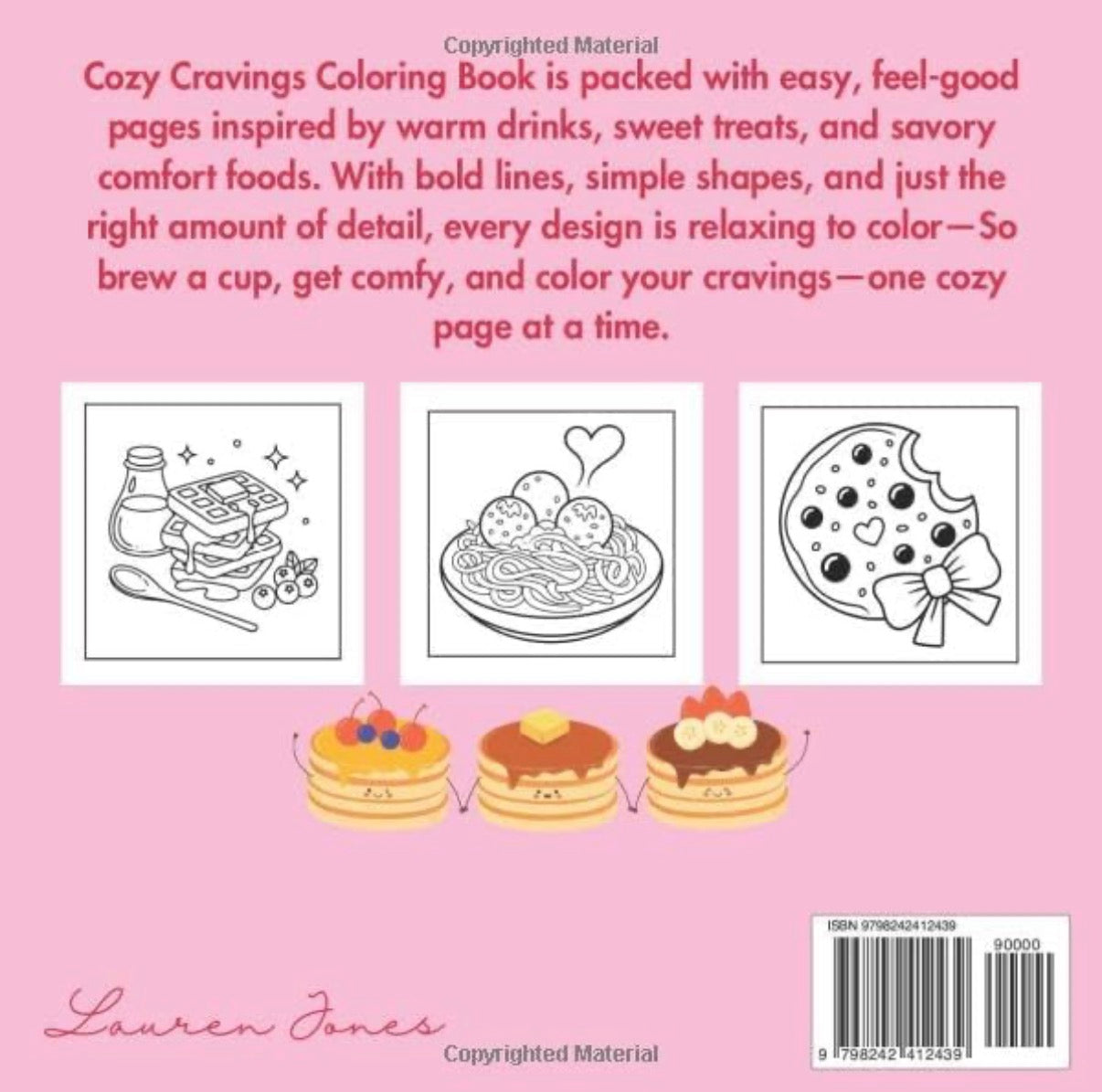 Cozy Cravings Coloring Book